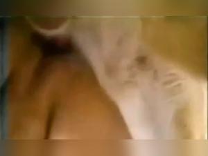 Extreme sex video with a four-legged friend