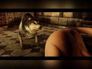 Discover the bestiality version of Tekla in 'Amour Secret - pt.5'