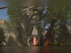 Erotic and bestial animation with Midna