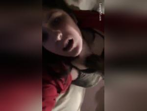 Submissive woman and her dog in hardcore video