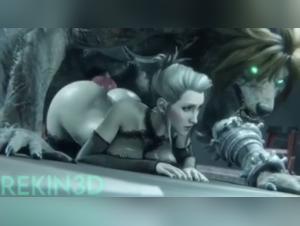 Watch this woman in a dog sex video