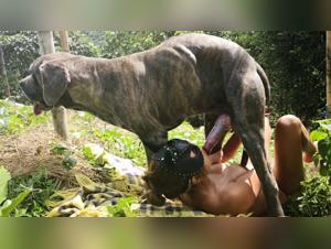 Watch this Hot Woman Indulging in Bestial Acts with a Dog