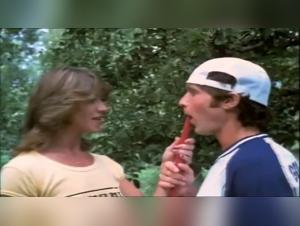 A Passionate Dogger Gives a Blow Job to Her Dog with Marilyn Chambers