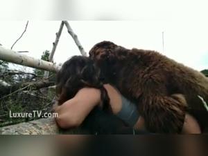 Bestiality sex video with a woman and her dog