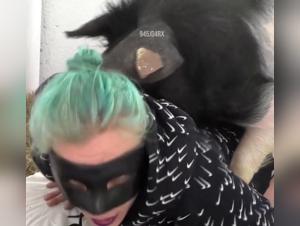 A unique zoophilia experience